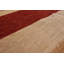 Tapis unique en laine noué à la main style Chobi des années 2010 de 6 pi 6 po x 9 pi 1 po crème Pui