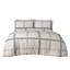 Cotton Houndstooth Duvet Cover Set with Pillowcases Included-1914786020-1914786017