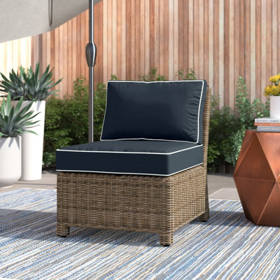 Chaise de patio avec coussins Mosier