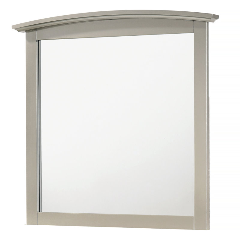 Elegant Silver Champagne Wall Mirror