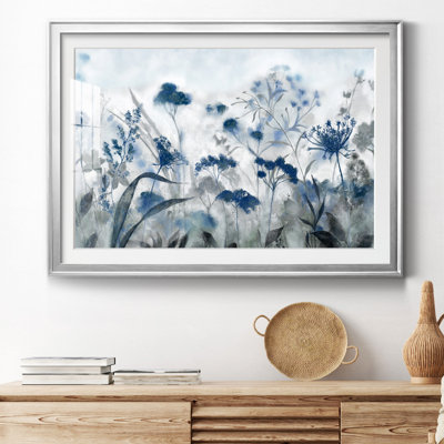 Indigo Inky - peinture encadrée