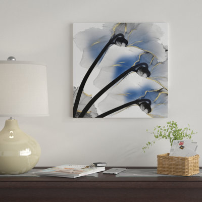 «Lustre Cyclamen I» par Albert Koestier, reproduction sur toile tendue sur châssis