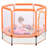 Baker Boutique Round Backyard Trampoline with Safety Enclosure