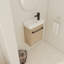 Meuble-lavabo flottant mural avec lavabo en céramique-1279188683