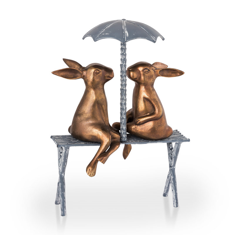 Rabbit Aluminum Garden Statue
