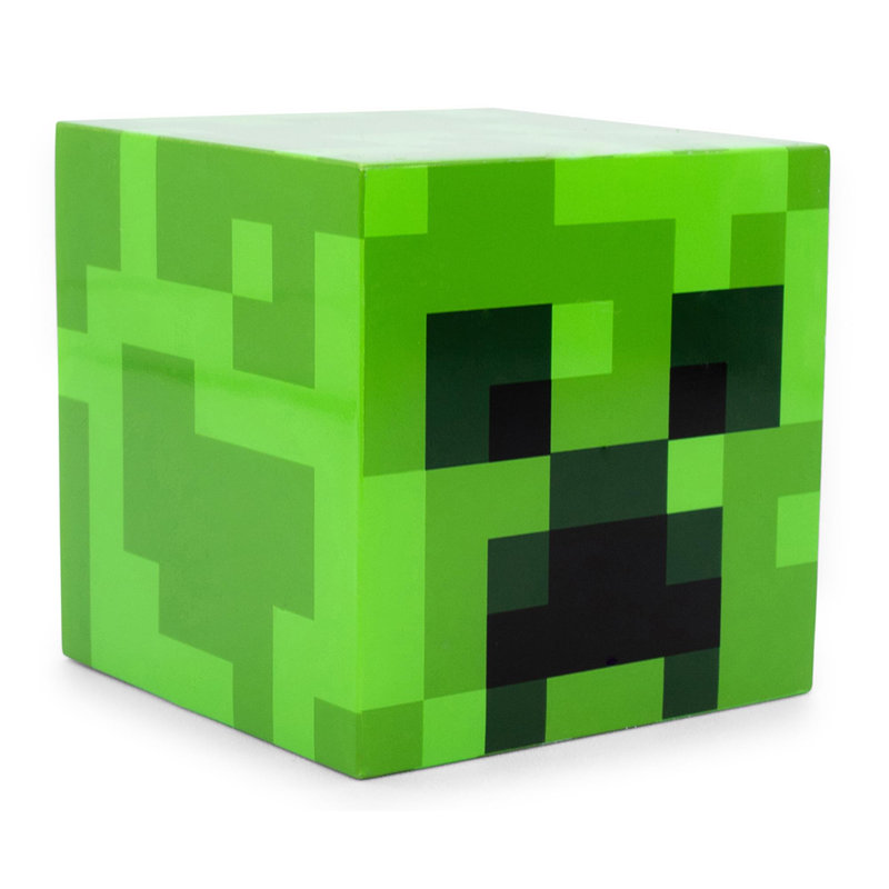 Minecraft Green Creeper LED Nightlight with Auto Sensor