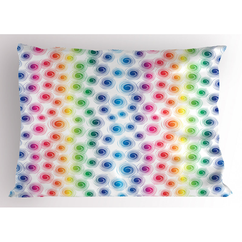 Dots Polyester Sham Set, Twin