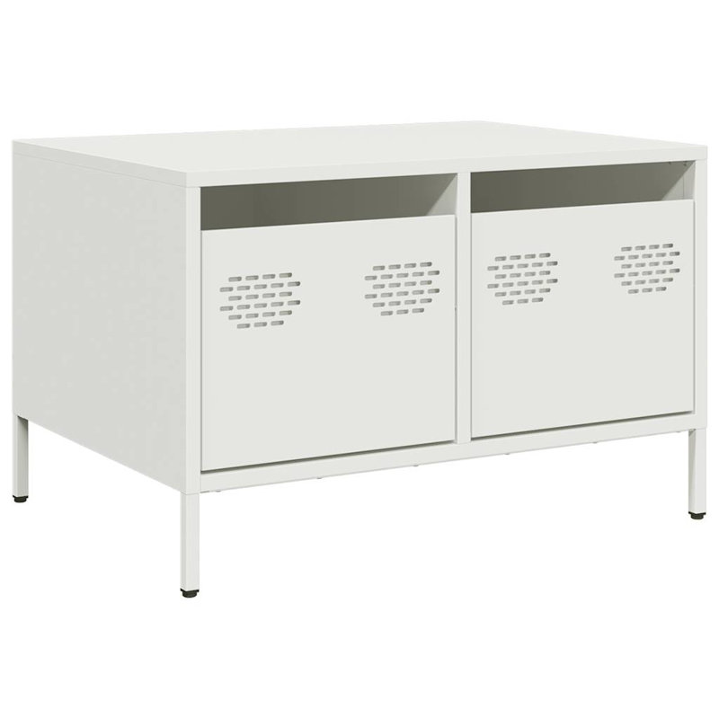 Avarni Unfinished TV Stand for TVs up to 24", White