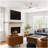 42 Inch White Ceiling Fan with 22W LED Light and Remote Control MDF Blades Reversible DC Motor-1600964534
