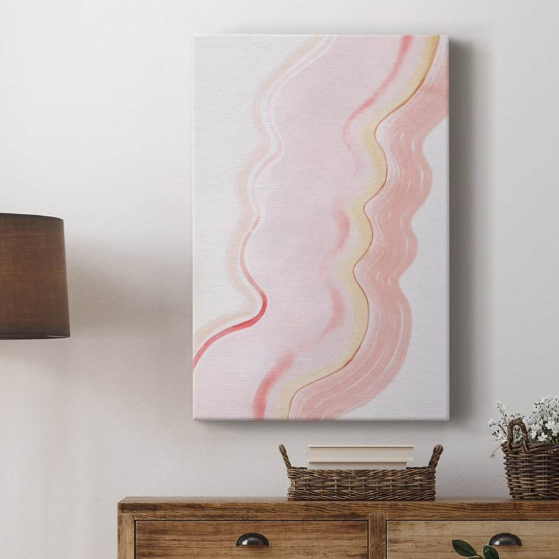 Strawberry Ripples II - galerie sur mesure, H 18 po x l 12 po