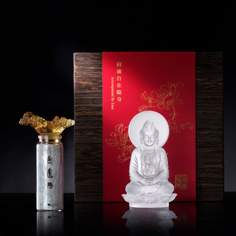 Crystal Guanyin Sculpture