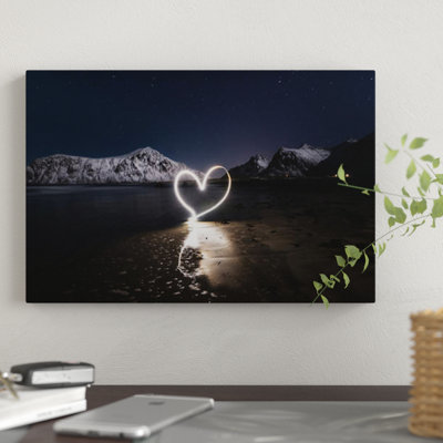 Reproduction de photo sur toile tendue, "Lofoten, Norvege III" par Andreas Stridsberg