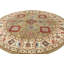 Tapis oriental unique tribal brun 9X9