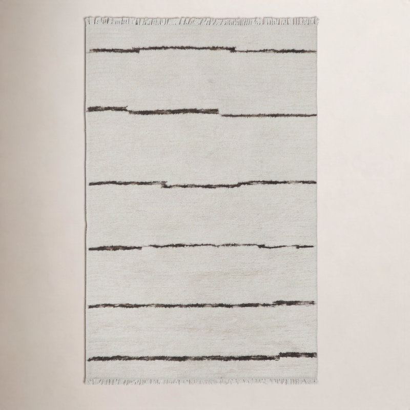 Fauna Hand Woven Wool Brisa Rug, Rectangle 2' x 3'