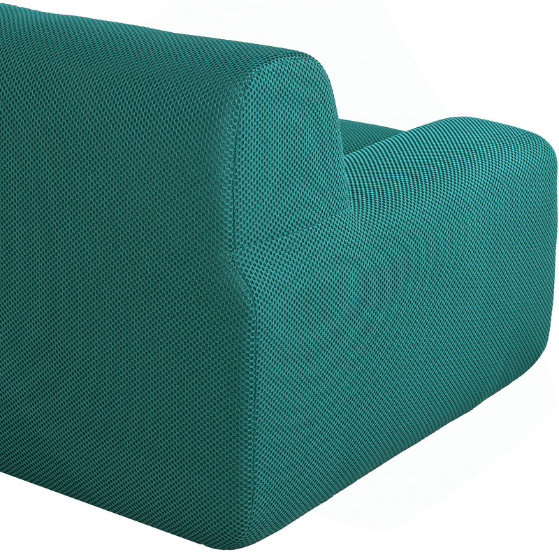 Canapé capitonné de style moderne et minimaliste avec compression à 3 places pour un confort et une détente ultimes dans les espaces de vie