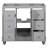 35.28'' Single Bathroom Vanity Base Only-99996265
