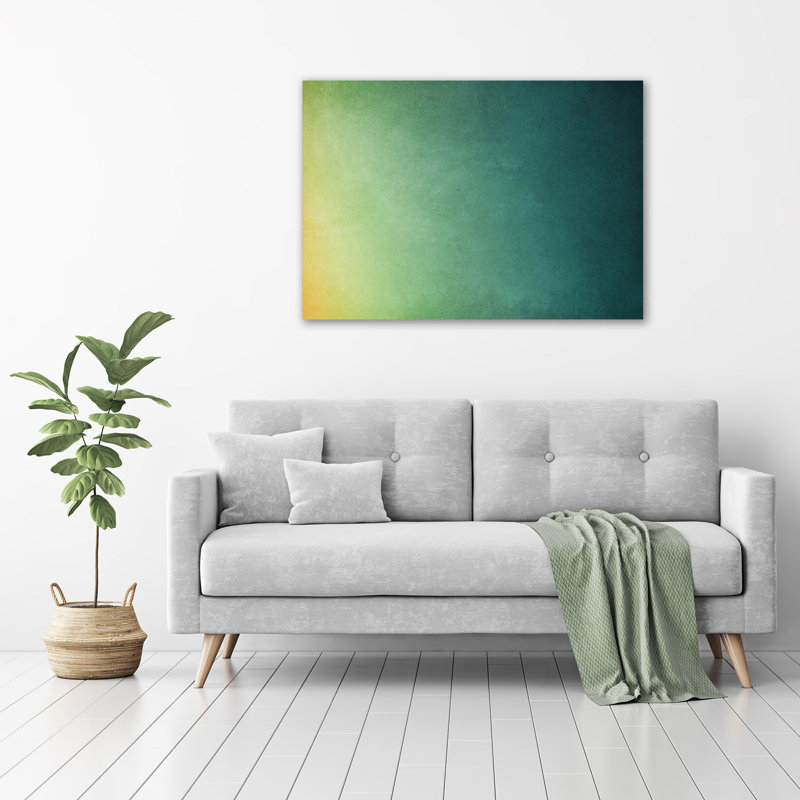 Marine Gradient - No Frame Print on Glass, Canvas
