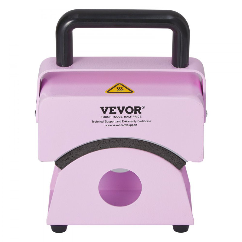 Mini-presse à chapeau pour casquettes 5,9 x 3,15 pouces Hat Machine Press, Mauve