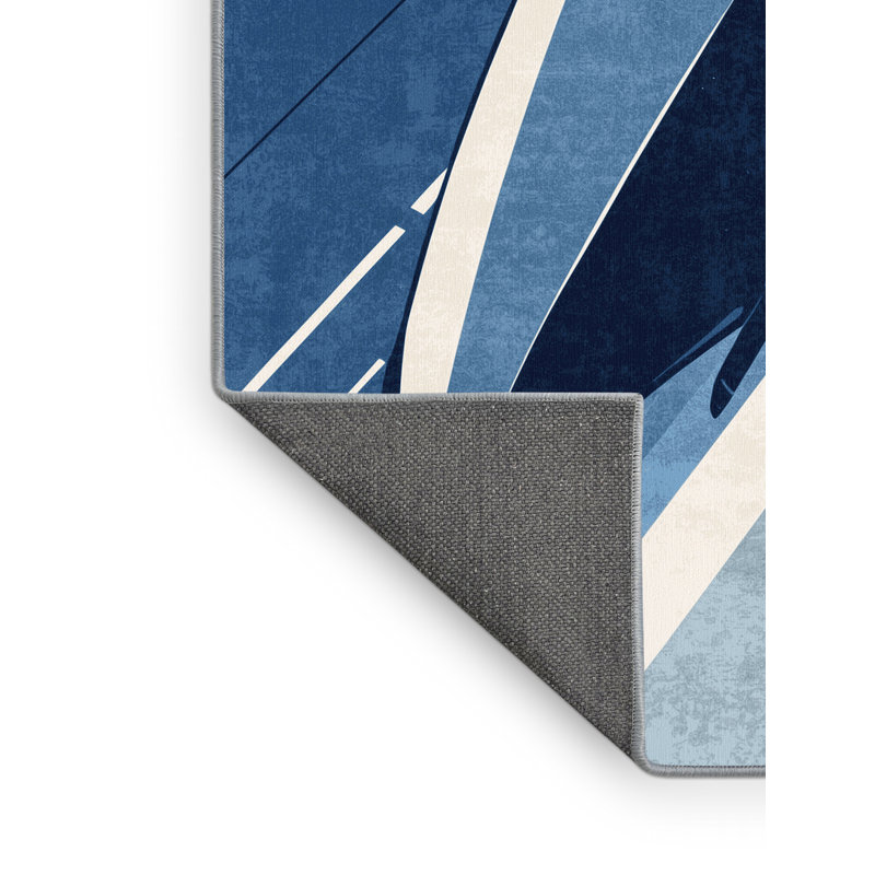 Tapis de peluche moderne et contemporain en peluche douce de couleur gris Eisen, 7 x 9