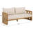 Skipper Teak Patio Sofa