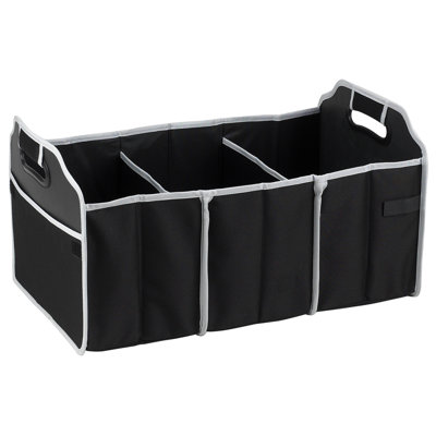 NCAA Army Black Knights 3-Section Folding Trunk Organizer