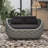  Fully Assembled Altuminum Frame 4 Person Polyester Rope Seating Group with Cushions Living Room Set-95203496