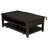 Sutter Distressed Java 2-drawer Rectangular Coffee Table