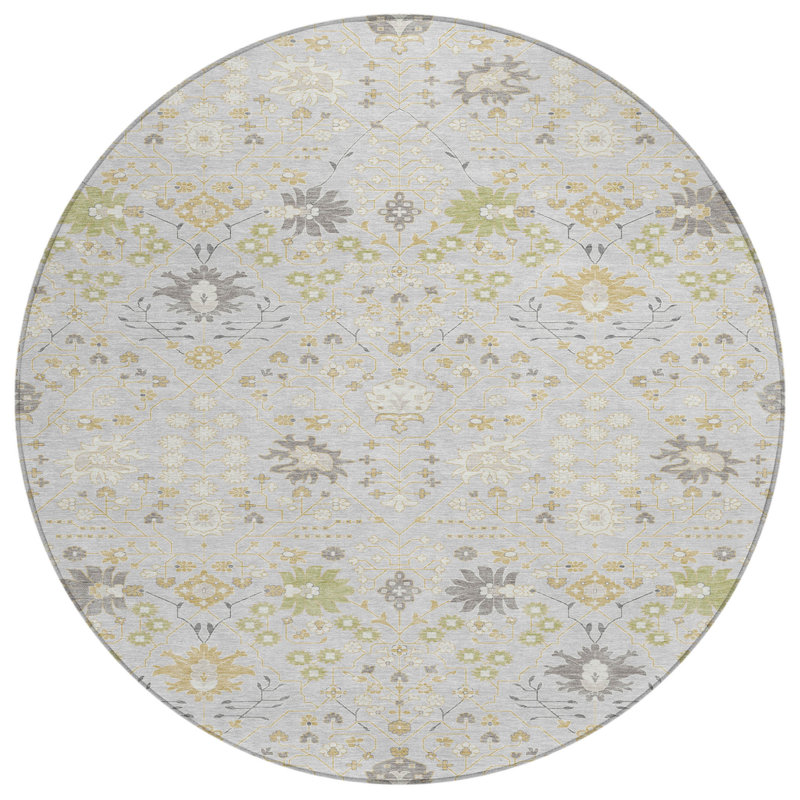 Tapis rond 8 po