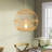 Loggins 1 - Light Natural Lantern Pendant-847895329