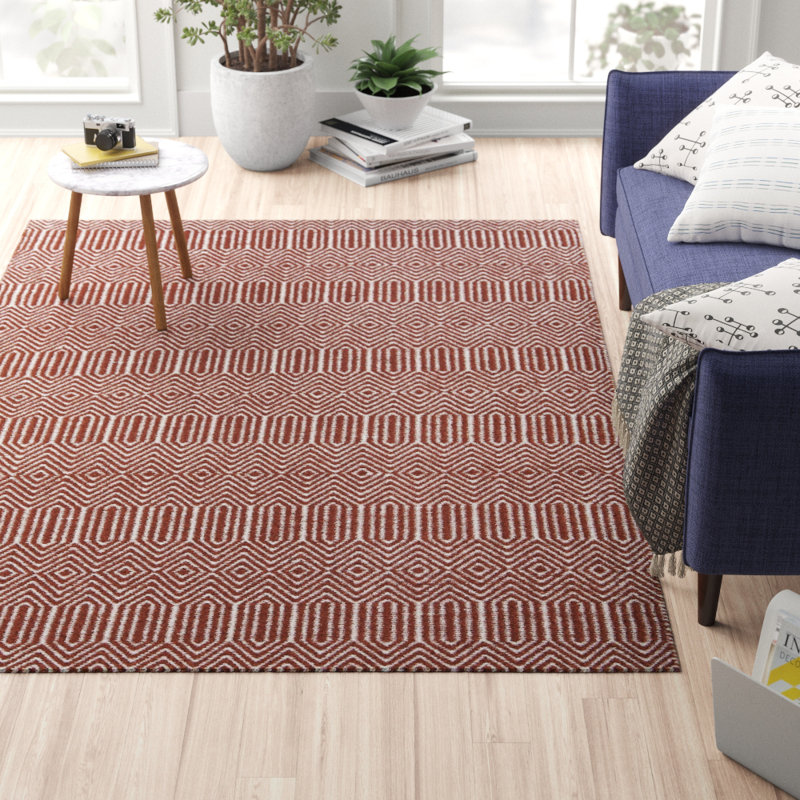 Mattox Geometric Flatweave Area Rug, Rectangle 200 x 300cm