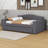 Upholstered Daybed With Storage Armrests, Trundle And Latest Integrated Bluetooth Audio System-799010196