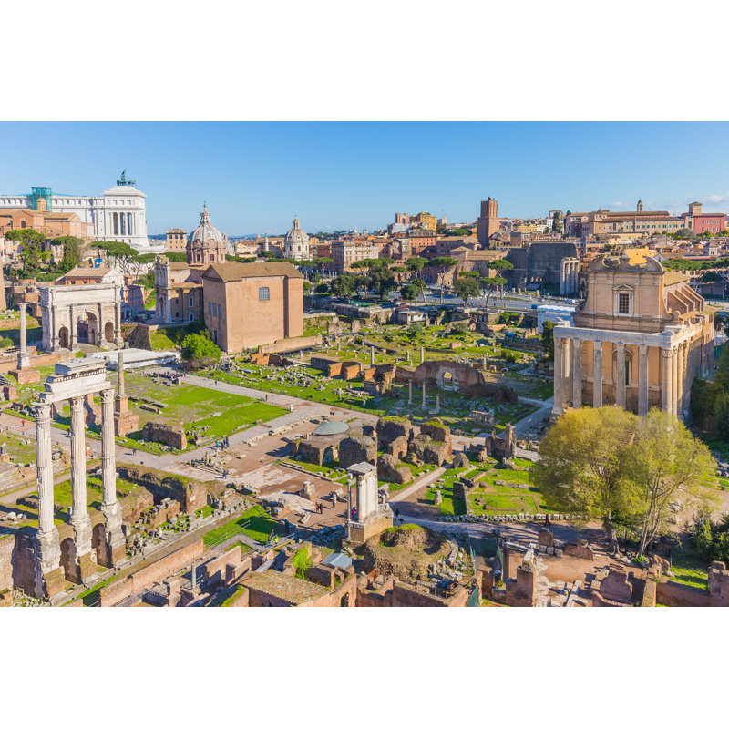 «Dilbar Roman Forum In Rome» par Orpheus26 - reproduction, H 8 po x l 12 po