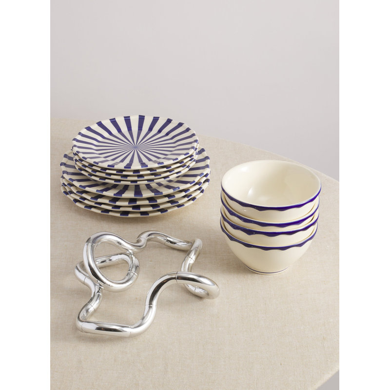 Mafalda Dinnerware Set With Cereal Bowl