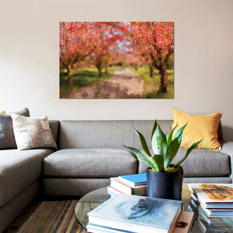 «Undetarred Spring» par PI Studio - impression sur toile tendue, H 8 po x l 12 po x P 0,75 po, Pas de tapis, Toile tendue