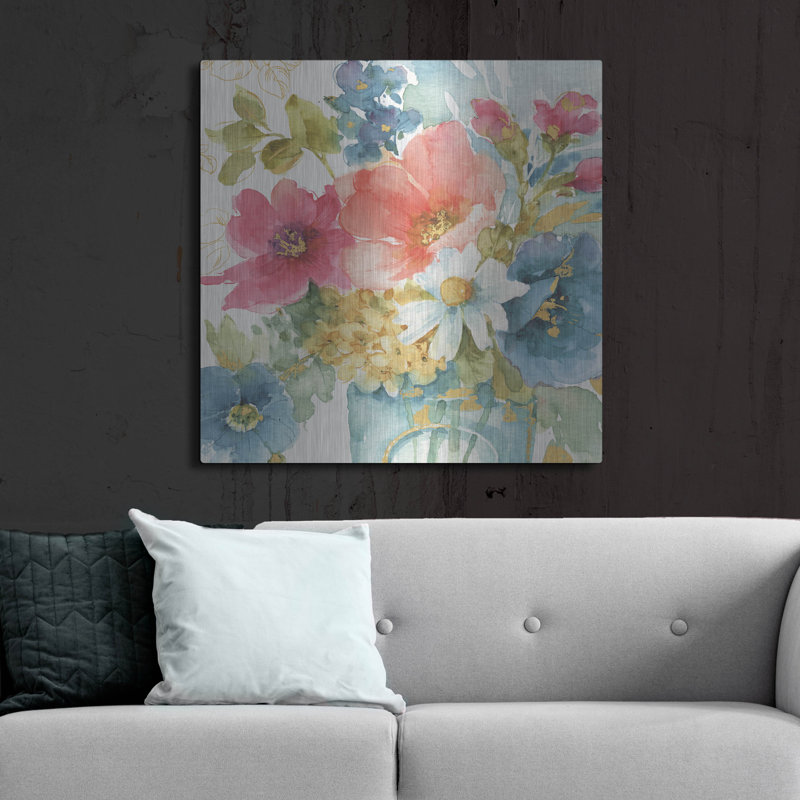 «My Garden Bouquet II» par Lisa Audit, H 36 po x l 36 po