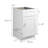Design House Brookings Fully Assembled Shaker Style Base Kitchen Cabinet B18 18x34.5x24 White