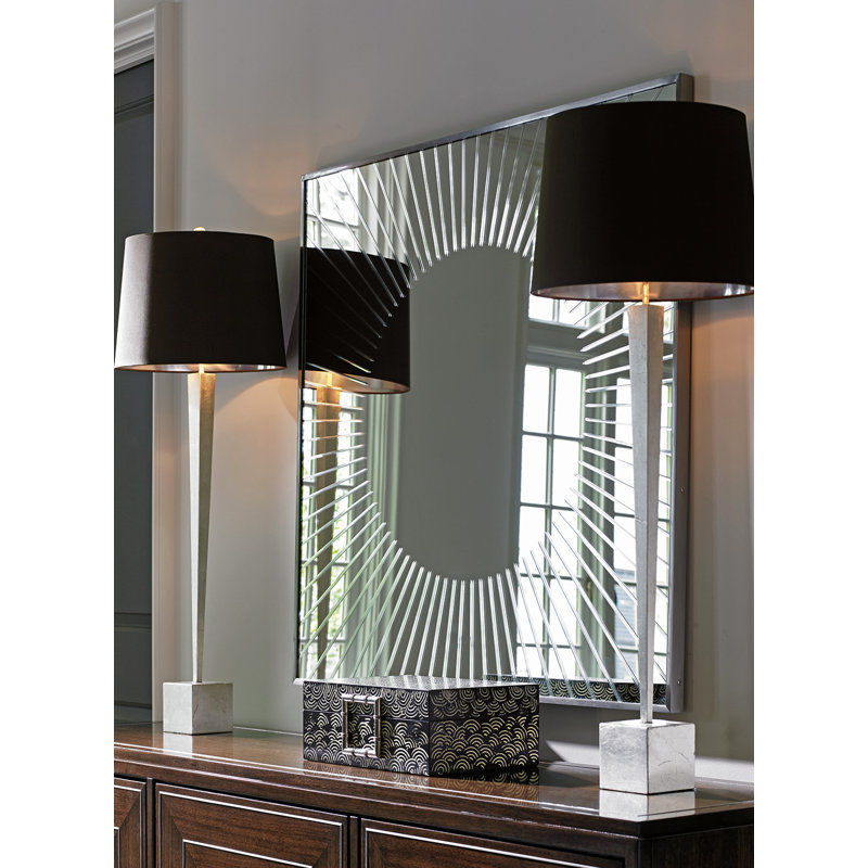 MacArthur Park Calliope Square Sunburst Mirror