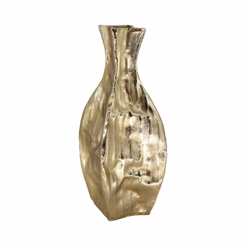 Bastia Handmade Metal Table Vase, 23" H x 9" W x 8" D