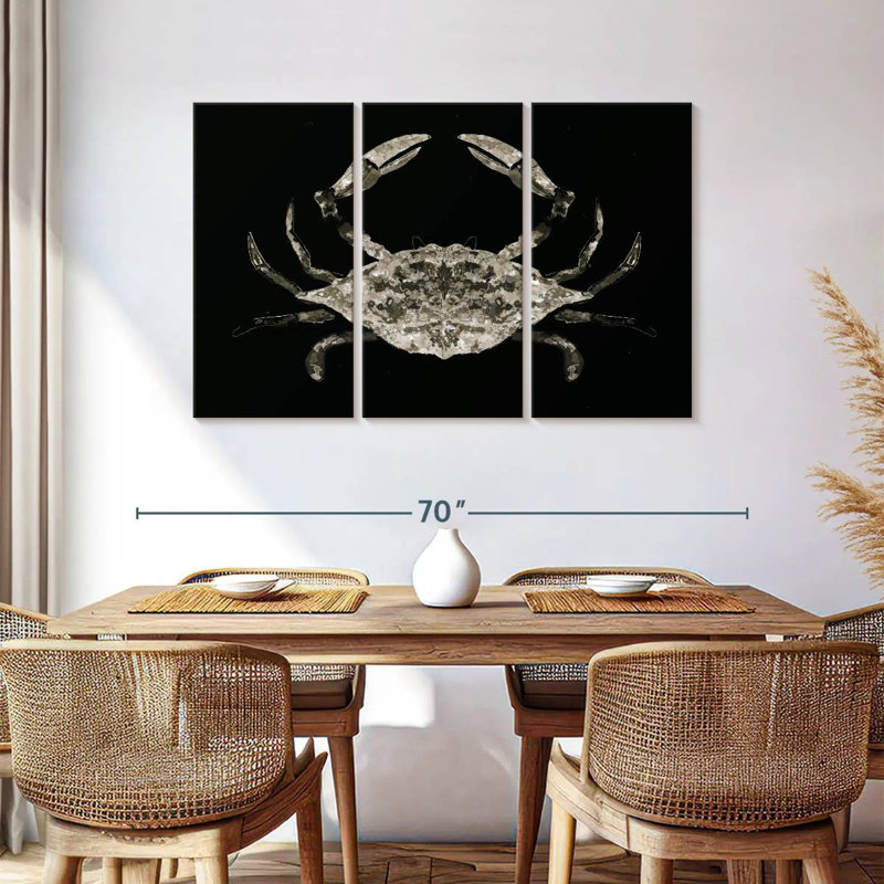 Crabe côtier Brampt I, H 36 po x l 57 po