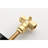3/4" Volume Control Valve For Shower. Adjustable Brass Handle. Rust And . Matt Black. Effortless Installation Mount. 3.5" X 2.2", 1.8 Lb Cast Metal Shower Valve. Corrosion & Rust . Easy To