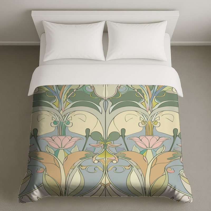 Housse de couette Art Nouveau, Grand lit