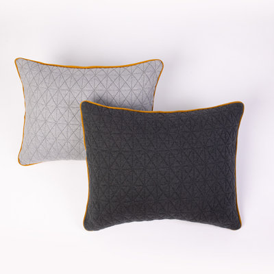 Kirk 100% Cotton Zipper Sham