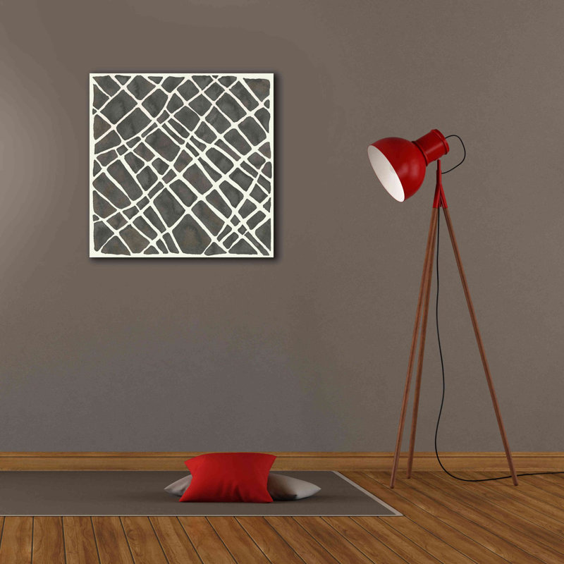 «Graphisme VI» par Chris Paschke, impression sur toile, estampe numérique, H 26 po x l 26 po x P 1,5 po