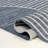 Erkin Mid-Century Modern Geometric Lines Reversible Machine-Washable Navy/Cream Indoor/Outdoor Rug-286190829