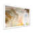 White Picture Framed