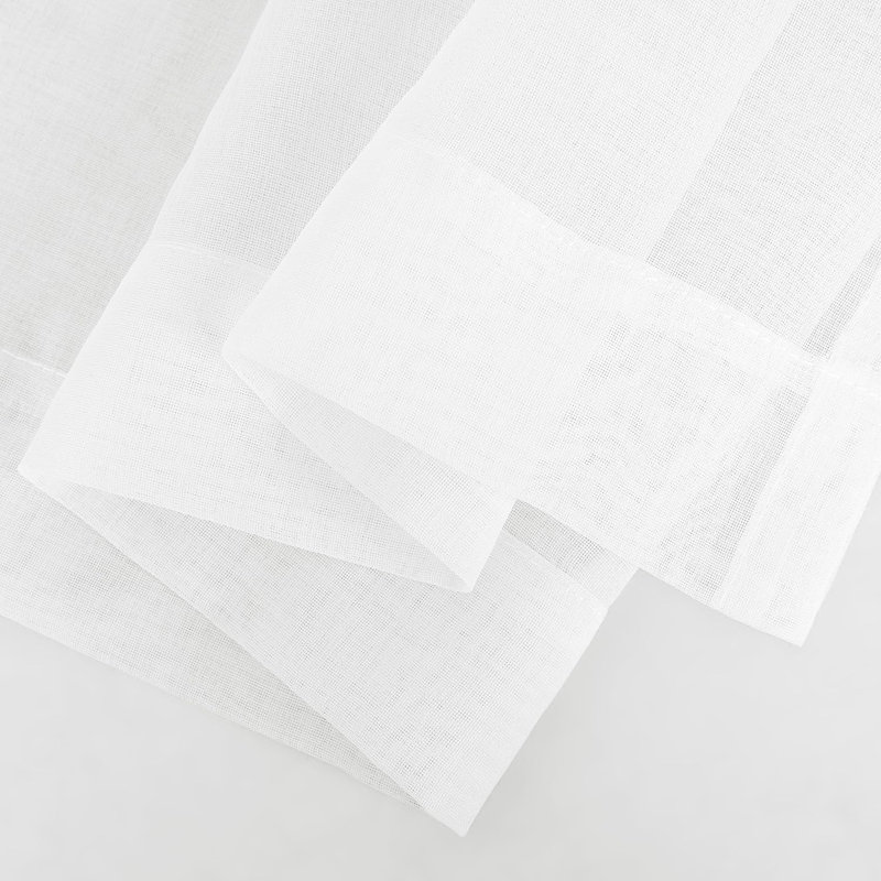 Lombux Semi Sheer Curtain Single Panel