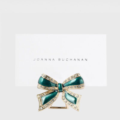 Enamel Bow Placecard Holders