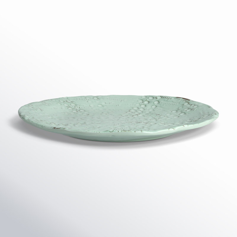 Fortessa Eddie 9" Melamine Salad Plate, Mint Green