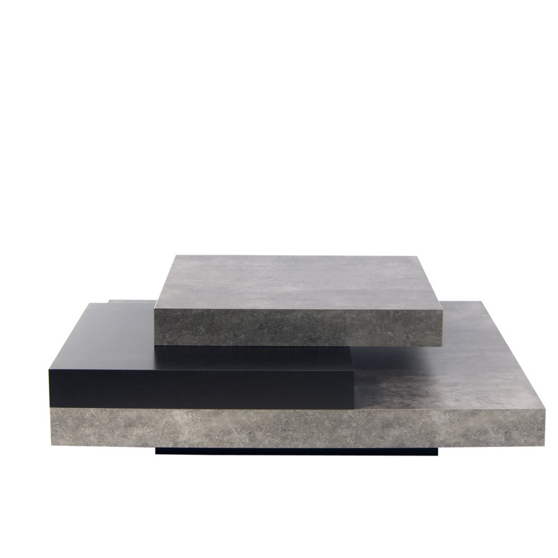 Desirre Solid Coffee Table, Grey