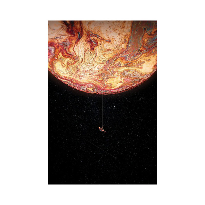 Swing par Nicebleed - Giclée sur toile tendue avec châssis, H 12 po x l 8 po x P 0,75 po